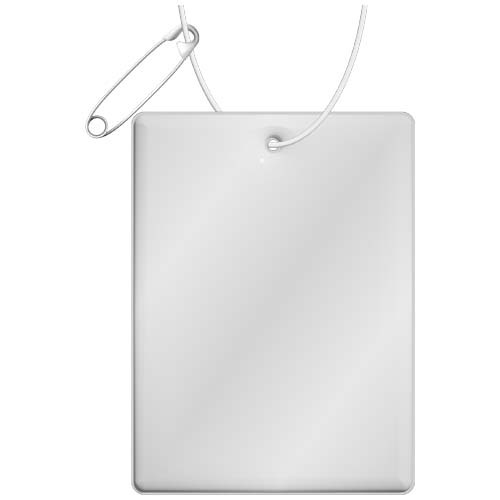 Gancio rettangolare leggero e catarifrangente in PVC di grandi dimensioni RFX™ H-12 - 1PR135