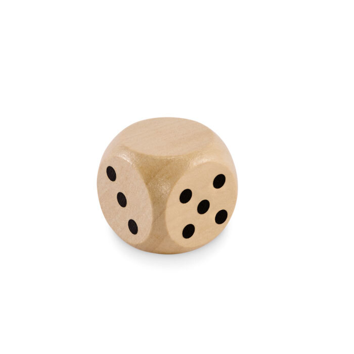 DADIN. Dadi di legno Schima Ø 3 cm - MO2613