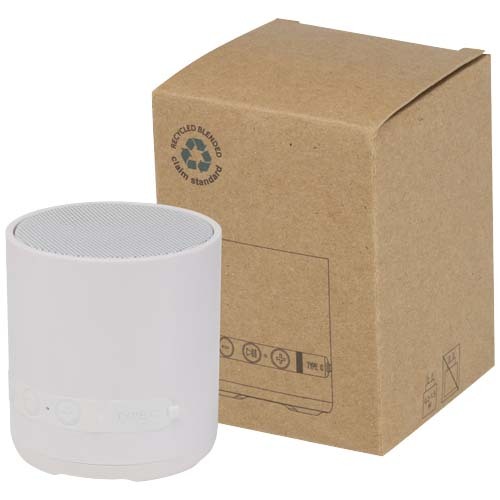 Speaker wireless da 3 W in plastica riciclata Hunor - 124454