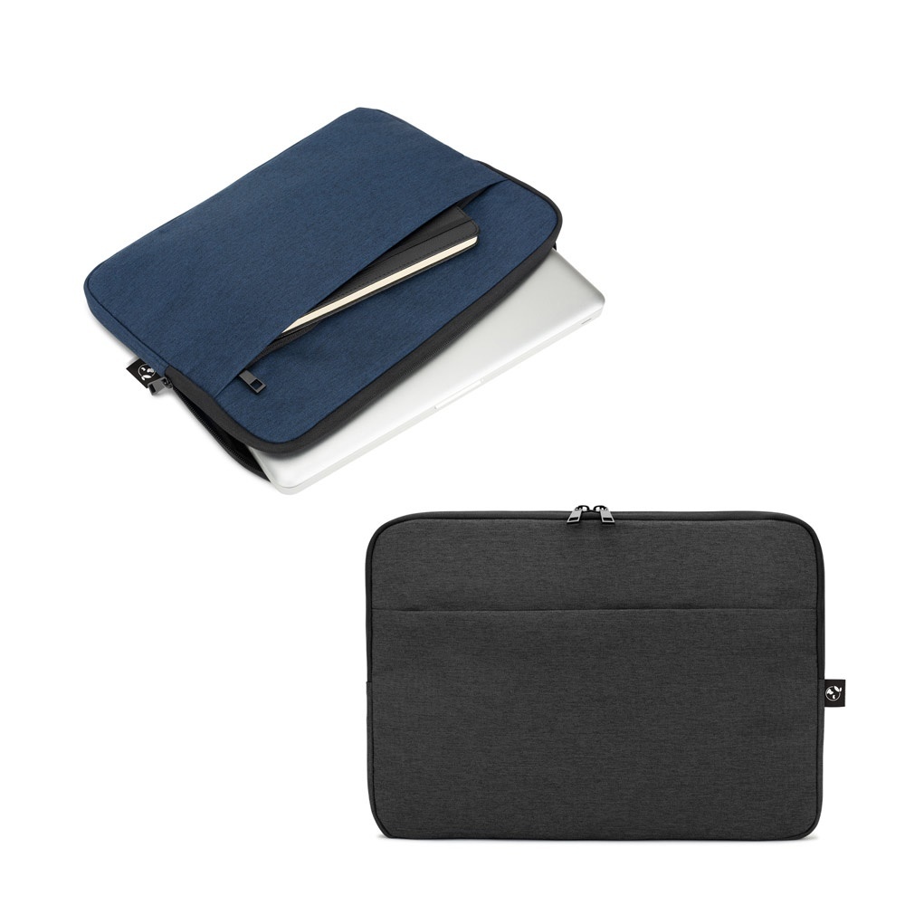 DALLAS. Cartella porta computer portatile da 14" in poliestere riciclato 600D ad alta densità - 92529