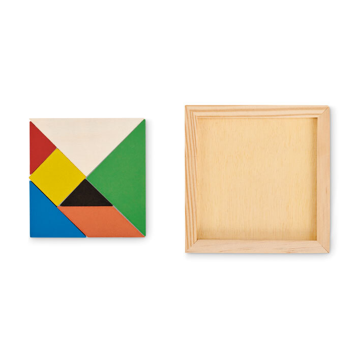 Puntine per spille a forma quadrata in legno