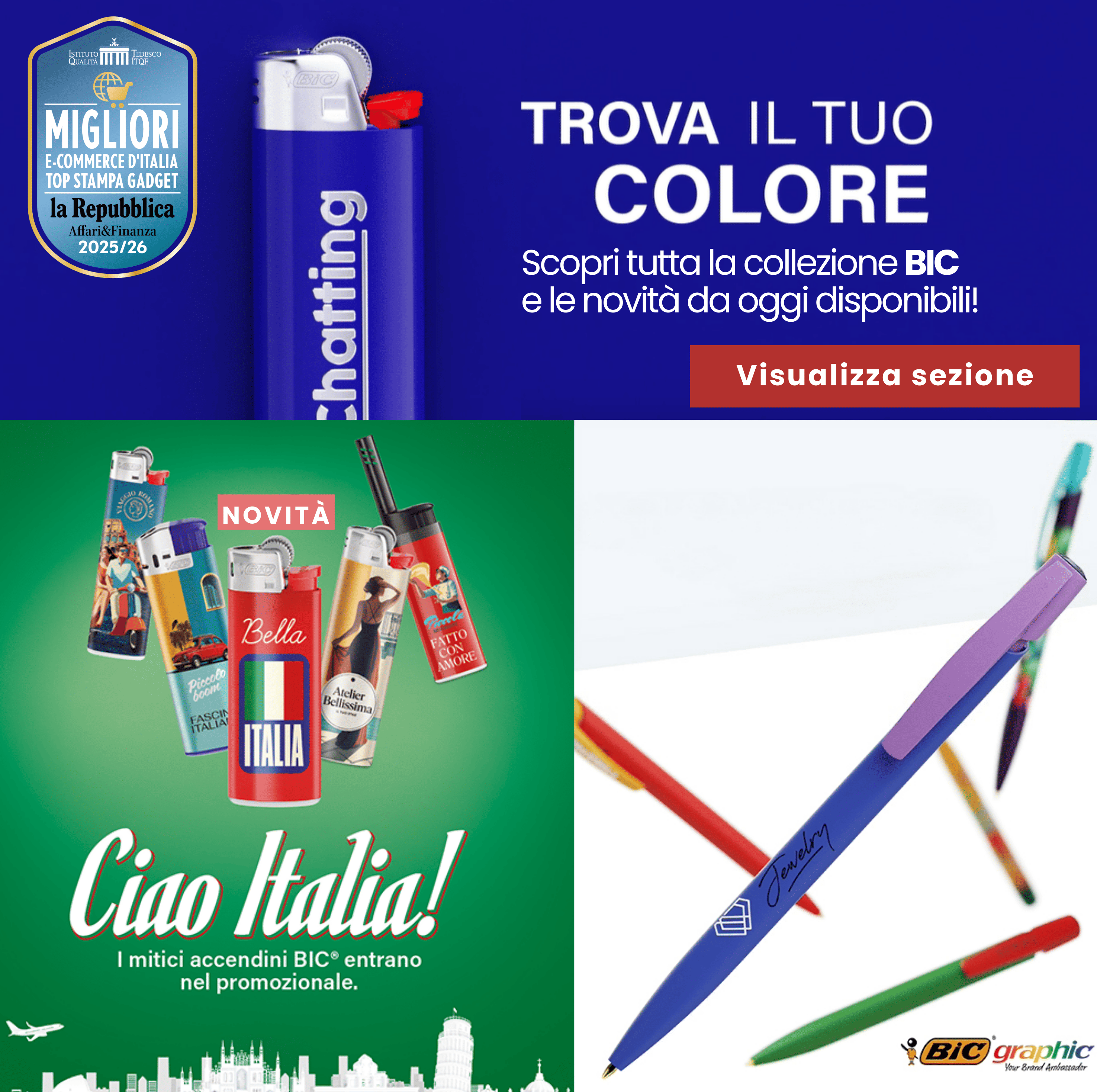 accessori bic personalizzabili